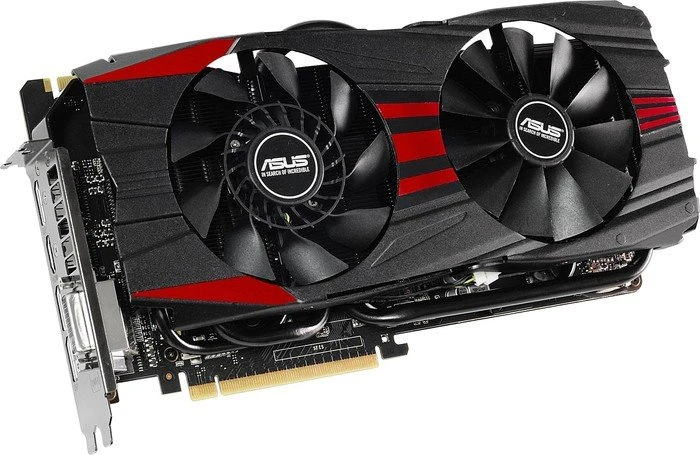 ASUS GeForce GTX 970 DirectCU II, GTX970-DC2OC-4GD5-BLACK, 4GB GDDR5, DVI, HDMI, 3x DP