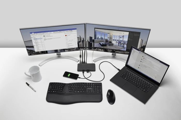 Kensington SD5550T Dual 4K Hybrid Docking Station, Thunderbolt 3 [Buchse]