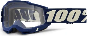 100% Accuri2 Schutzbrille deepmarine/clear lens
