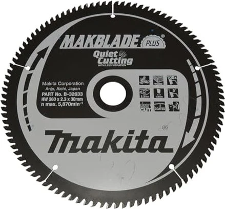 Makita Makblade Plus Kreissägeblatt 100Z, 260x2.3x30mm, 1 Stück