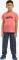 Jack Wolfskin Hiking Graphic Funktionsshirt kurzarm sunset coral (Junior) Vorschaubild