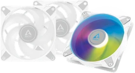 ARCTIC P12 PWM PST A-RGB 0dB weiß, 120mm, 3er-Pack (ACFAN00258A)