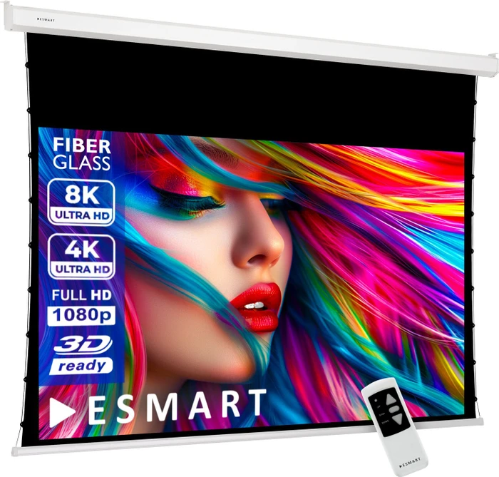 eSmart Germany Tension Leinwand Tatenso Glasfaser 266x149cm