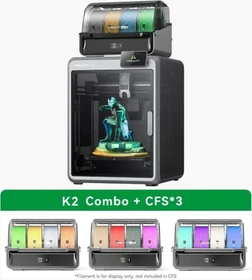 Creality K2 Combo (inkludiert 3x CFS für 16-Farben-Druck)