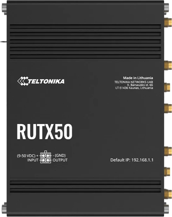 Teltonika RUTX50, Router, eSIM, 5G