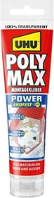 UHU Poly Max Express Glasklar Montagekleber Tube transparent, 75g