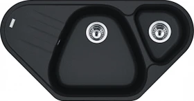 Franke Antea AZG 661-E Fragranit Einbau Becken mittig onyx