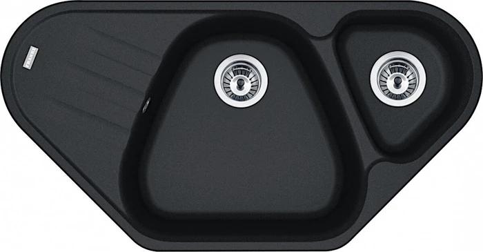 Franke Antea AZG 661-E Fragranit Einbau Becken mittig onyx