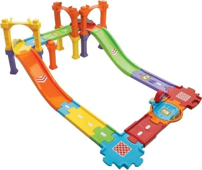 VTech Tut Tut Baby Flitzer Straßen- und Brückenset groß