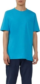 s.Oliver Flammgarn Pocket T-Shirt kurzarm türkis (Herren)