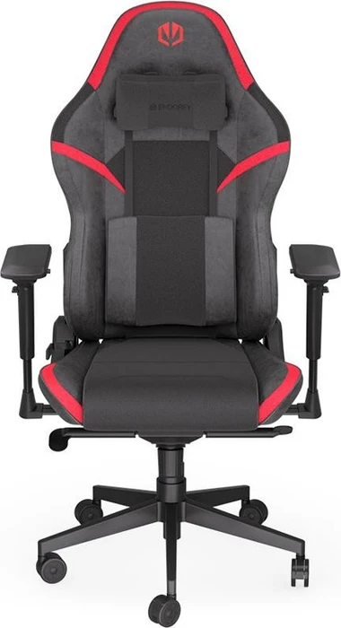 Endorfy Scrim RD Gamingstuhl, schwarz/rot