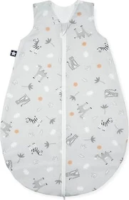 Julius Zöllner Jersey Ganzjahresschlafsack Gr.56/62, 2.5TOG, 2-4M savanne grau