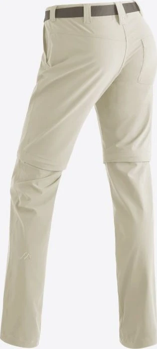 Maier Sports Inara Slim Zip-Off Hose lang brown rice (Damen)