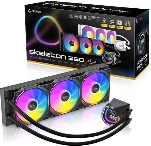 Antec Skeleton 360 ARGB, schwarz