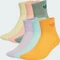 adidas Mid Ankle Socken silver green/glow pink/powder yellow, 6 Paare Vorschaubild