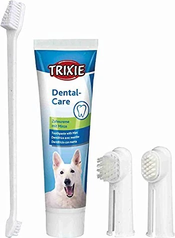 Trixie Zahnpflege-Sett für Hunde, 1 Stück