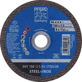 Pferd EHT 150-2.5 SG STEELOX Trennscheibe, 150x2.5x22.23mm, 25 Stück