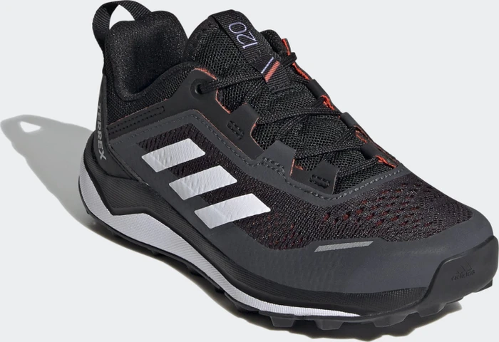 adidas Terrex Agravic Flow Primegreen core black/crystal white/solar red (Junior)
