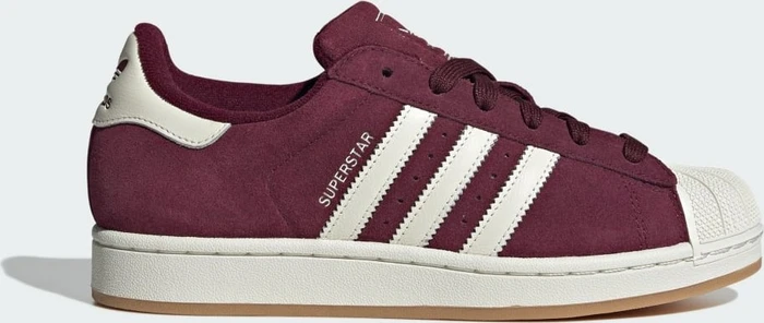 adidas Superstar II maroon/off white (Damen)