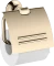 Hansgrohe AXOR Montreux Toilettenpapierhalter mit Deckel polished brass Vorschaubild