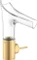 Hansgrohe AXOR Starck V 140 Waschbeckenarmatur mit Glasauslauf Vorschaubild