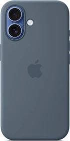Apple Silikon Case mit MagSafe für iPhone 17 maritimblau