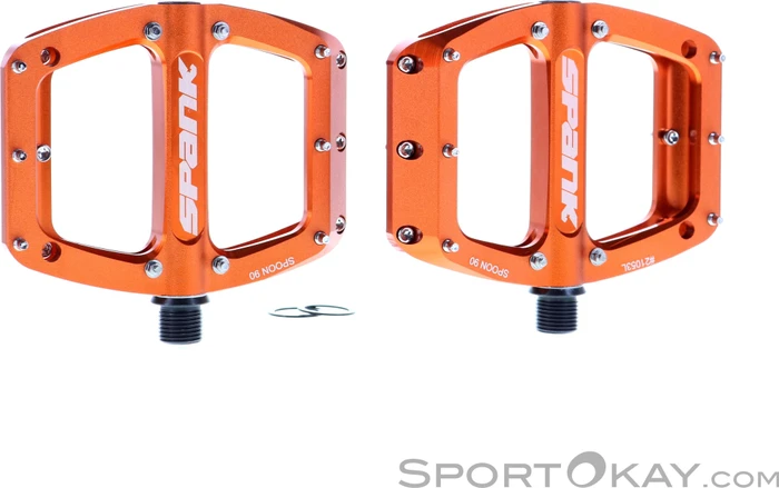 Spank Spoon 100 Plattformpedale orange