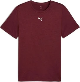 Puma TAD Essentials Funktionsshirt kurzarm ruby shimmer heather (Herren)