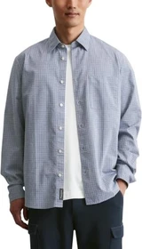 Marc O'Polo Regular Popeline Hemd langarm multi/dark navy (Herren)