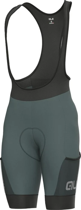 Alé Stones Cargo Bibtights Fahrradhose lang forest green (Herren)