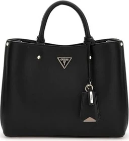 Guess Meridian II Girlfriend Satchel Shopper schwarz