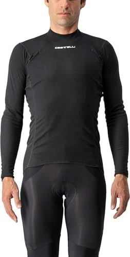 Castelli Flanders Warm Funktionsshirt langarm schwarz (Herren)