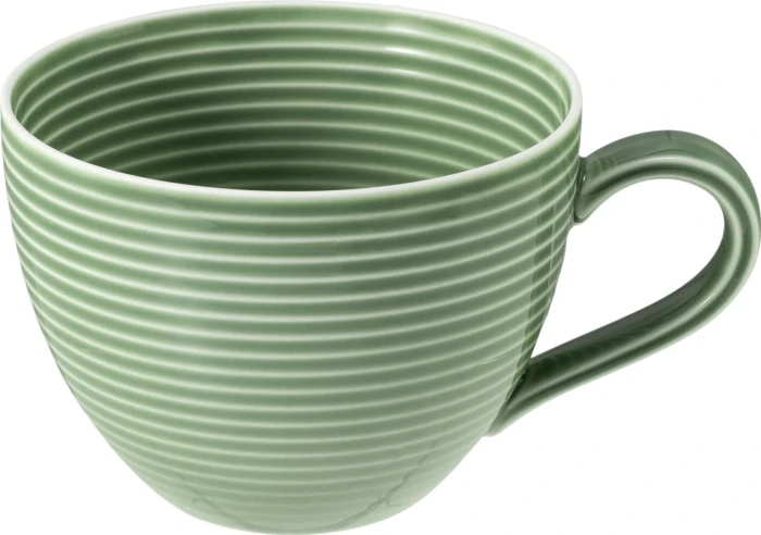 Seltmann Weiden Beat Color Glaze Kaffeetasse relief 260ml salbeigrün