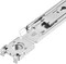 SilverStone RMS08-20, Rackmountschienen, silber, 25mm, 1HE Vorschaubild