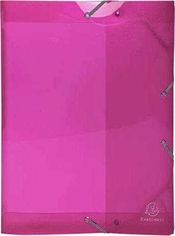 Exacompta Iderama Archivbox mit Gummizug 25mm, A4, rosa