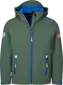 Trollkids Trollfjord Funktionsjacke ivy/electric blue (Junior)