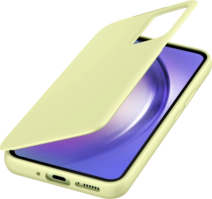 Samsung Smart View Wallet Case für Galaxy A54 5G Lime