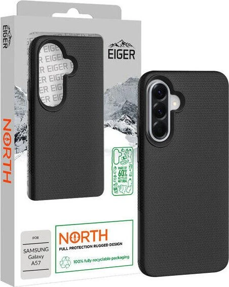 Eiger North Case GRS für Samsung Galaxy A57 5G schwarz
