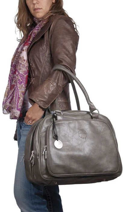 Lässig Multi Zip Bag mud