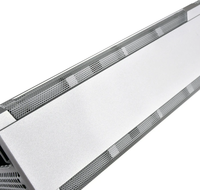 SilverStone Fortress FTZ01-E, silber, Mini-ITX