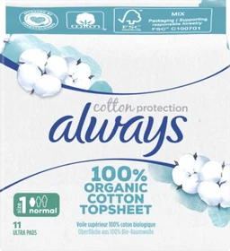 Always Cotton Protection Normal Größe 1, 11 Stück