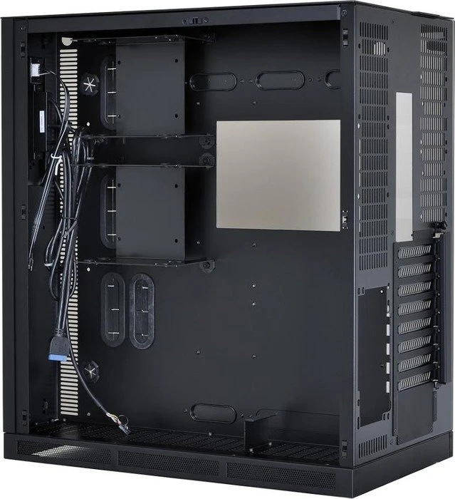 Lian Li O11 schwarz, Glasfenster