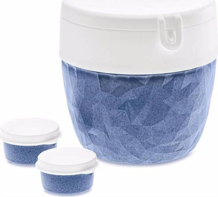 koziol Bentobox L Speisegefäß organic blue