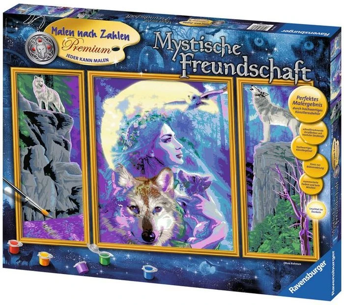 Ravensburger Malen nach Zahlen Mystische Freundschaft