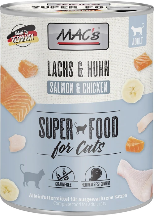 MAC's Cat Lachs und Hühnchen