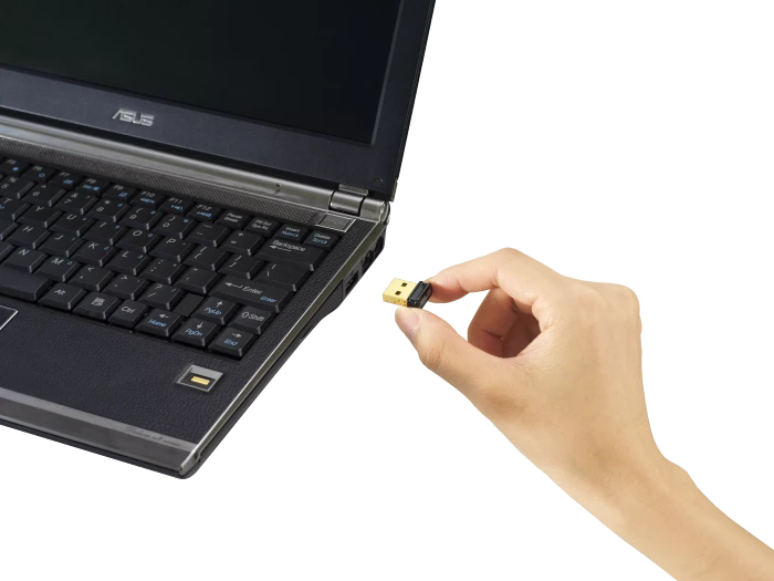 ASUS USB-N10 NANO B1, 2.4GHz WLAN, USB 2.0
