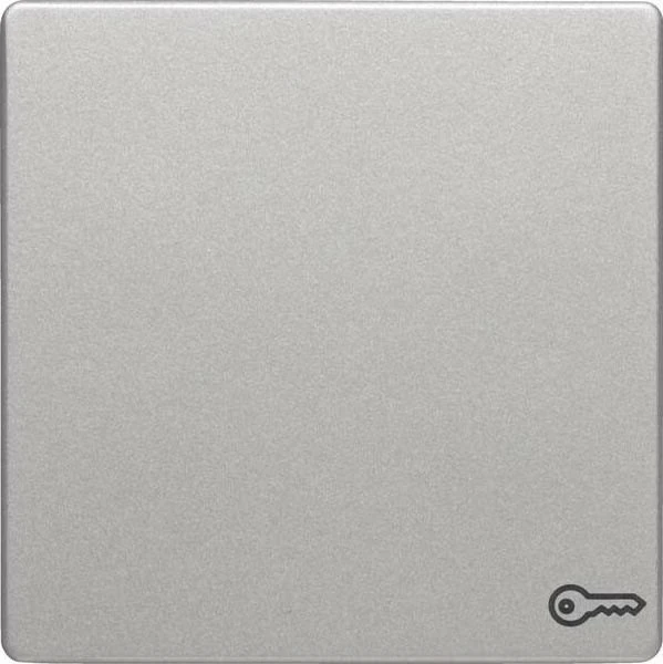 Berker Q.1/Q.3 Wippe mit Aufdruck Symbol für Türöffner, alu samt, lackiert