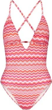 Triumph Summer Mix & Match mit gefütterten Cups Badeanzug orange/light combination (Damen)
