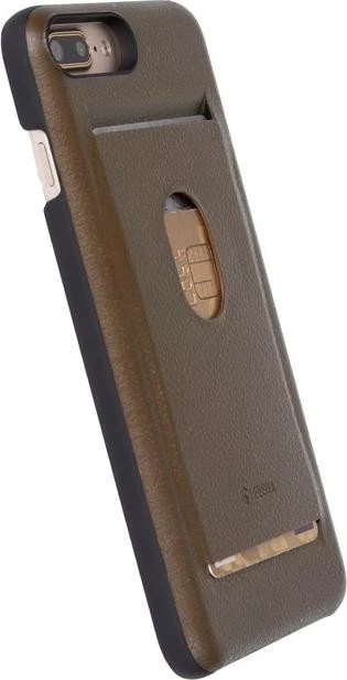 Krusell Timra WalletCover für Apple iPhone 7 Plus braun