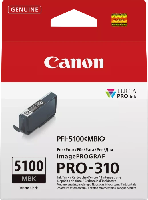 Canon Tinte PFI-5100MBK schwarz matt